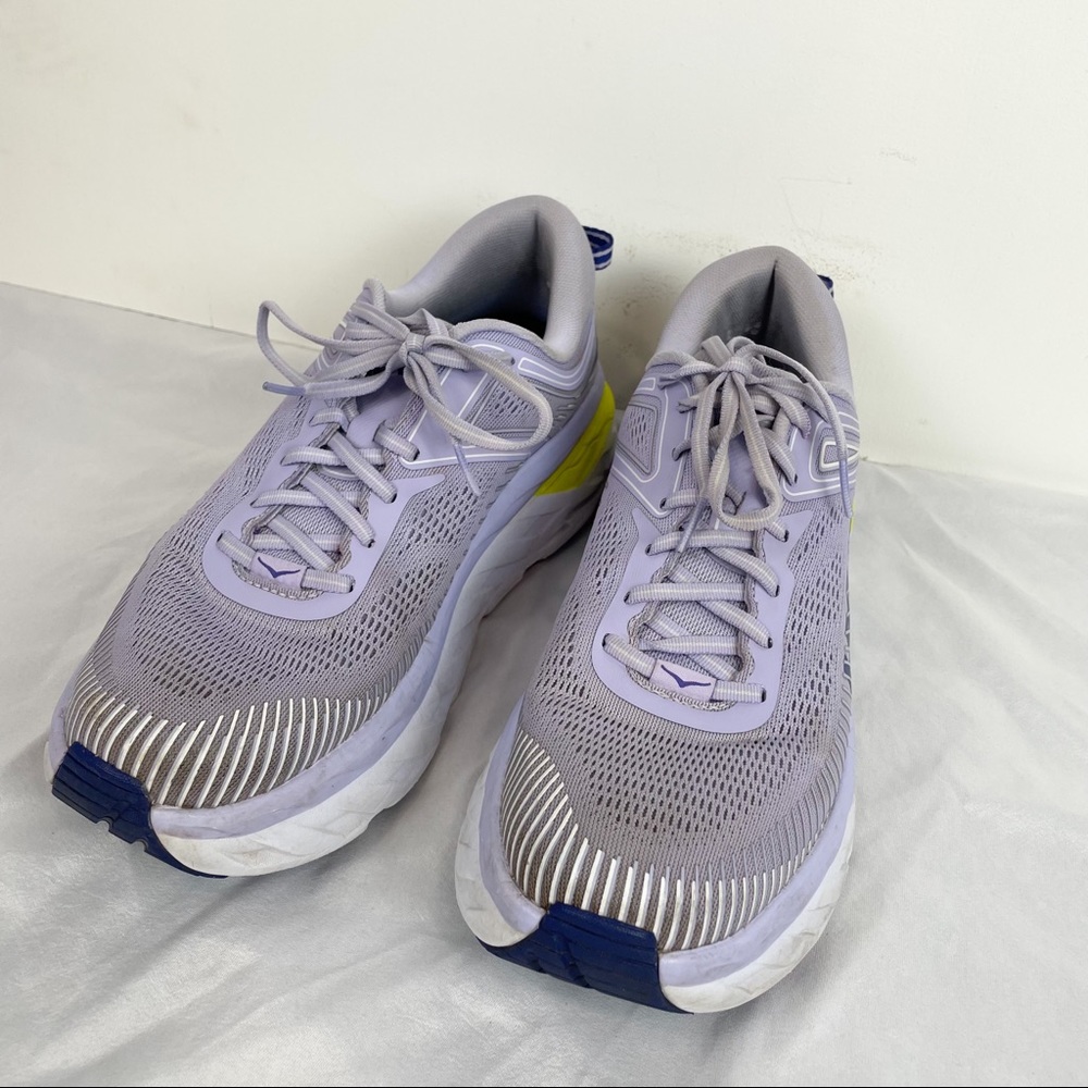 HOKA ONE ONE Bondi 7 Purple Running Shoes - Picture 11 of 13